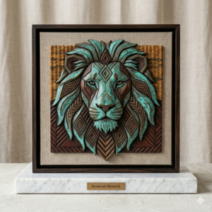 Savannah Monarch Mixed-Media Painting