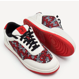 Red Suede Sneakers