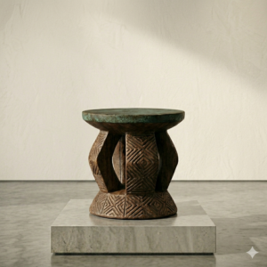 Monolith Verdigris Stool